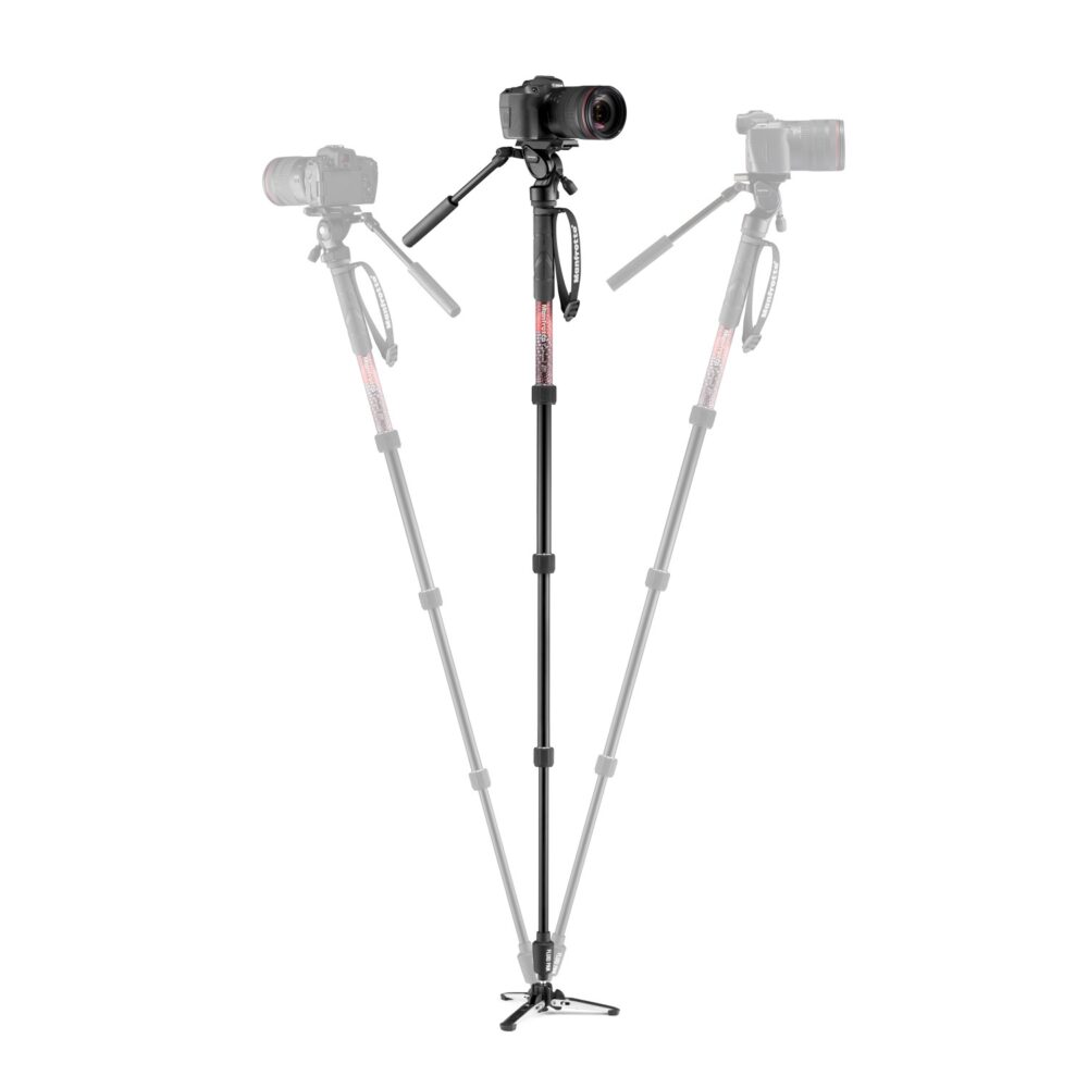 Manfrotto Element MII Video Monopod Aluminium Kit with Fluid Head