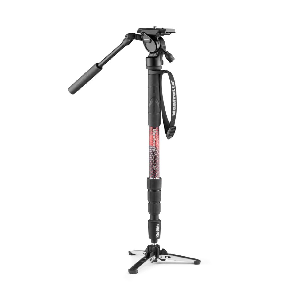 Manfrotto Element MII Video Monopod Aluminium Kit with Fluid Head