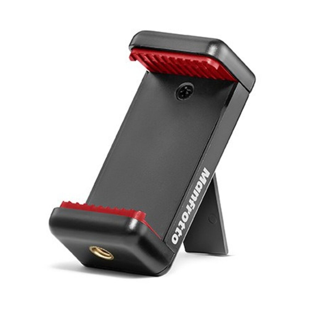 Manfrotto MCLAMP Universal Smartphone Clamp with 2× 1/4″ Threads