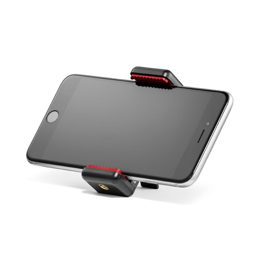 Manfrotto MCLAMP Universal Smartphone Clamp with 2× 1/4″ Threads