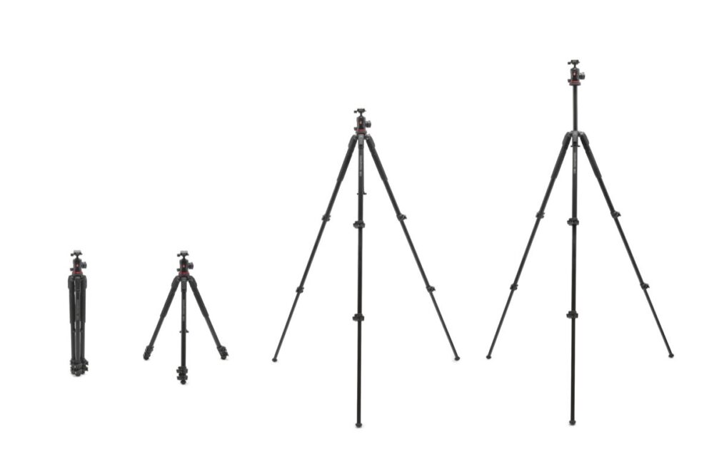 Manfrotto MK190X3-Q6T – 190X AS aluminium tripod with 496 ball head