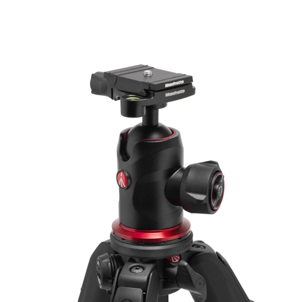 Manfrotto MK190X3-Q6T – 190X AS aluminium tripod with 496 ball head