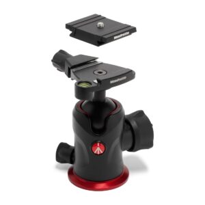 Manfrotto MK190X3-Q6T – 190X AS aluminium tripod with 496 ball head