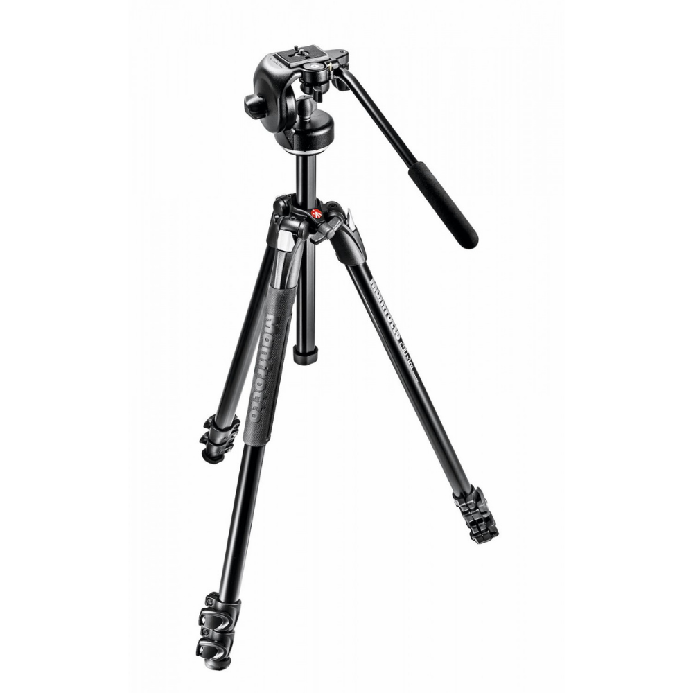 Manfrotto MK290XTA3-2W – 290 Xtra Tripod with 128RC Fluid Head