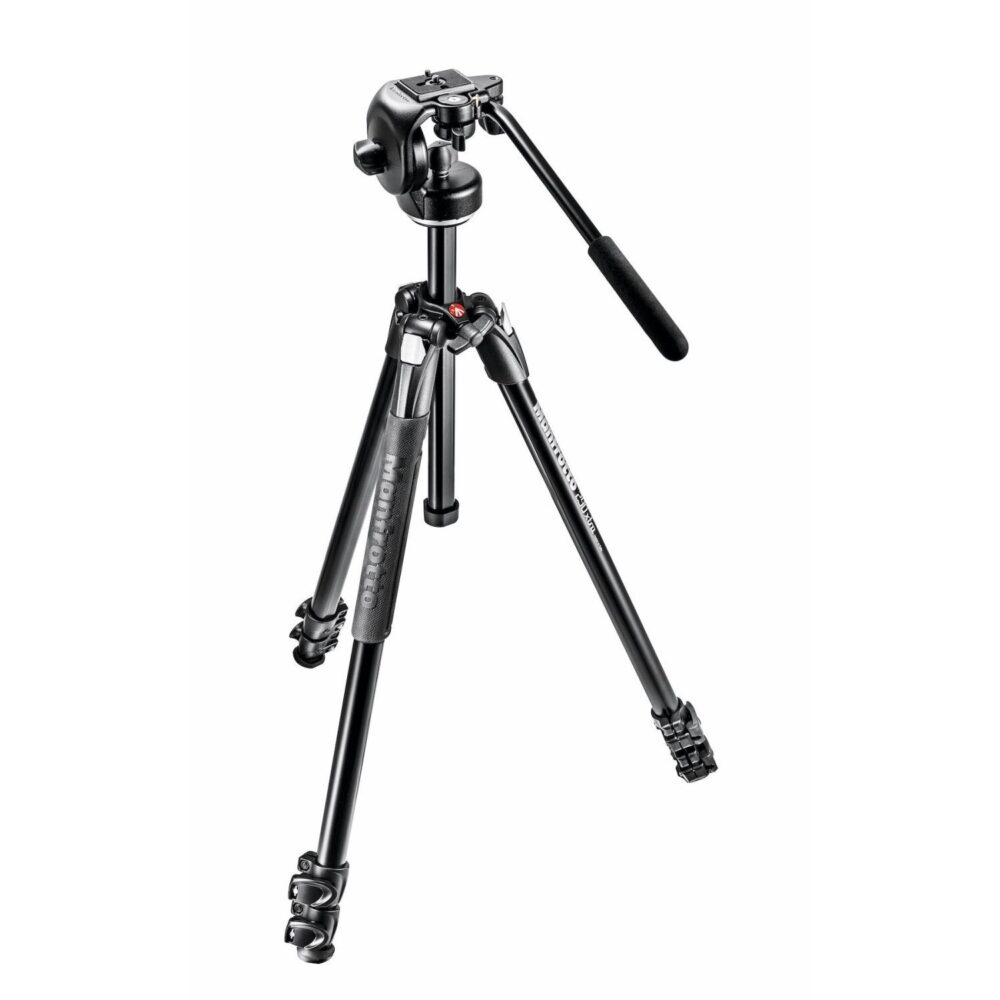 Manfrotto MK290XTA3-2W – 290 Xtra Tripod with 128RC Fluid Head