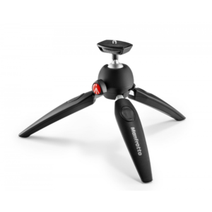 Manfrotto PIXI EVO MTPIXIEVO-BK – black two-section mini tripod