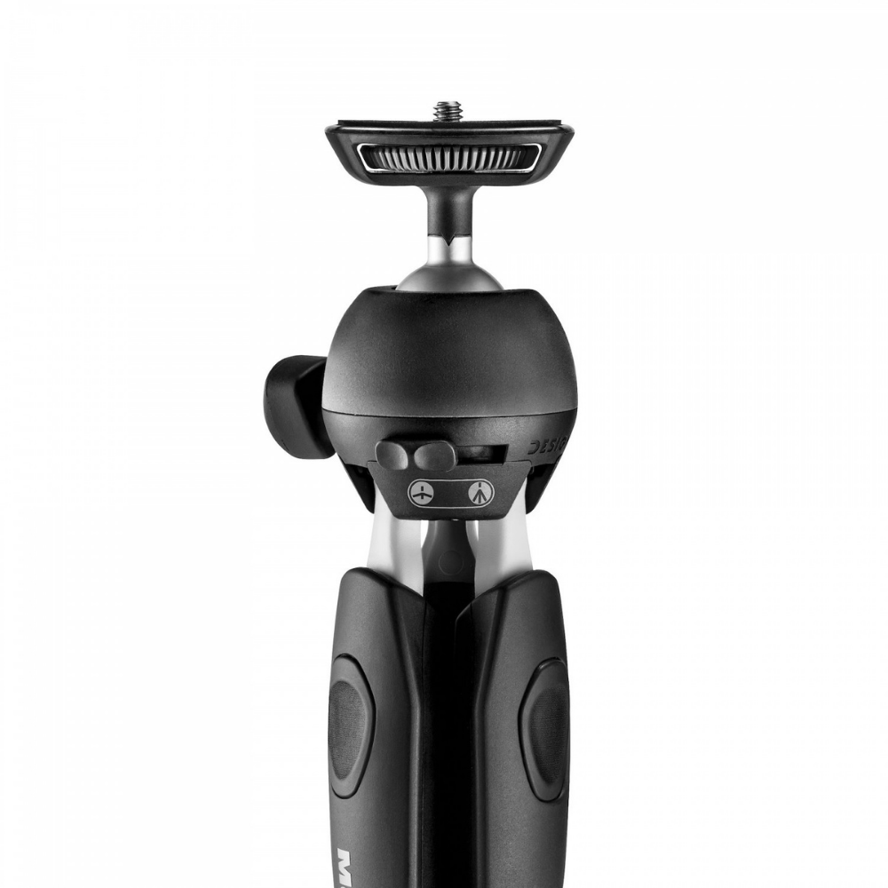 Manfrotto PIXI EVO MTPIXIEVO-BK – black two-section mini tripod