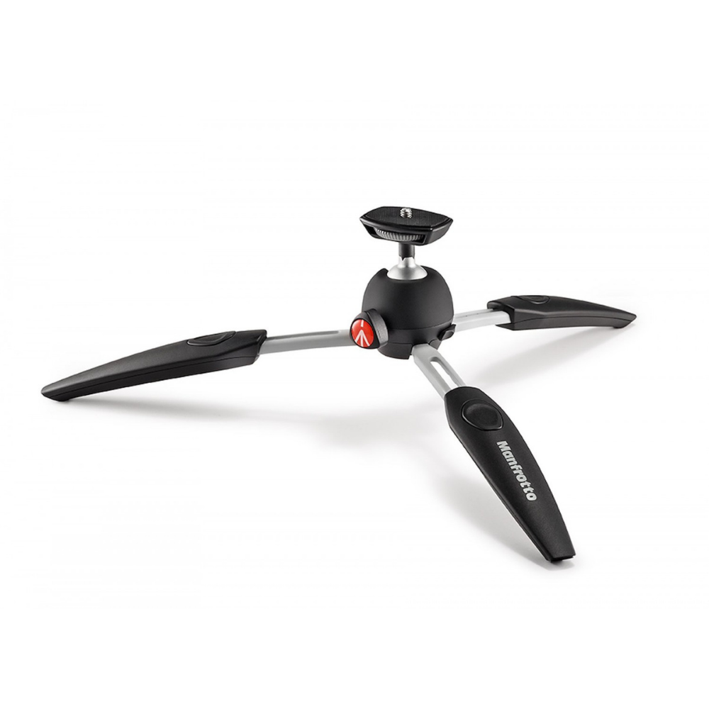 Manfrotto PIXI EVO MTPIXIEVO-BK – black two-section mini tripod