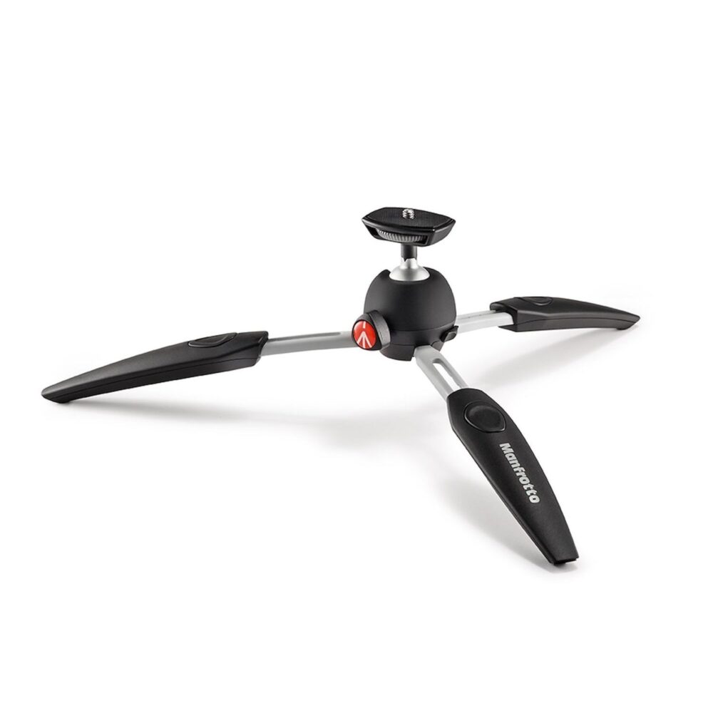 Manfrotto PIXI EVO MTPIXIEVO-BK – black two-section mini tripod