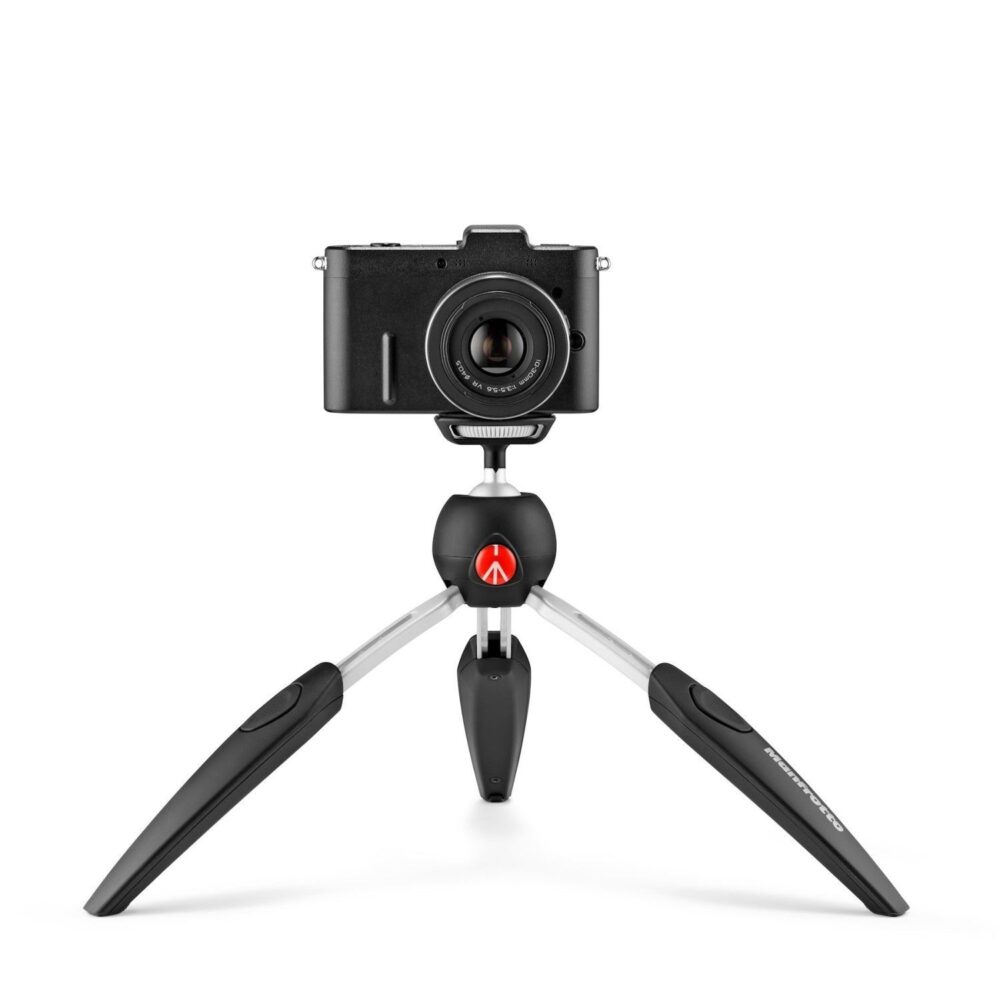 Manfrotto PIXI EVO MTPIXIEVO-BK – black two-section mini tripod