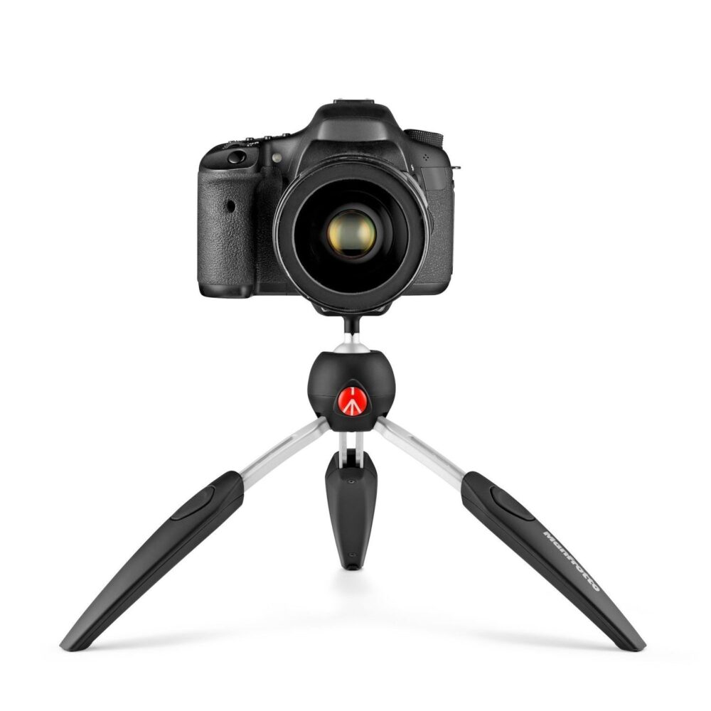 Manfrotto PIXI EVO MTPIXIEVO-BK – black two-section mini tripod