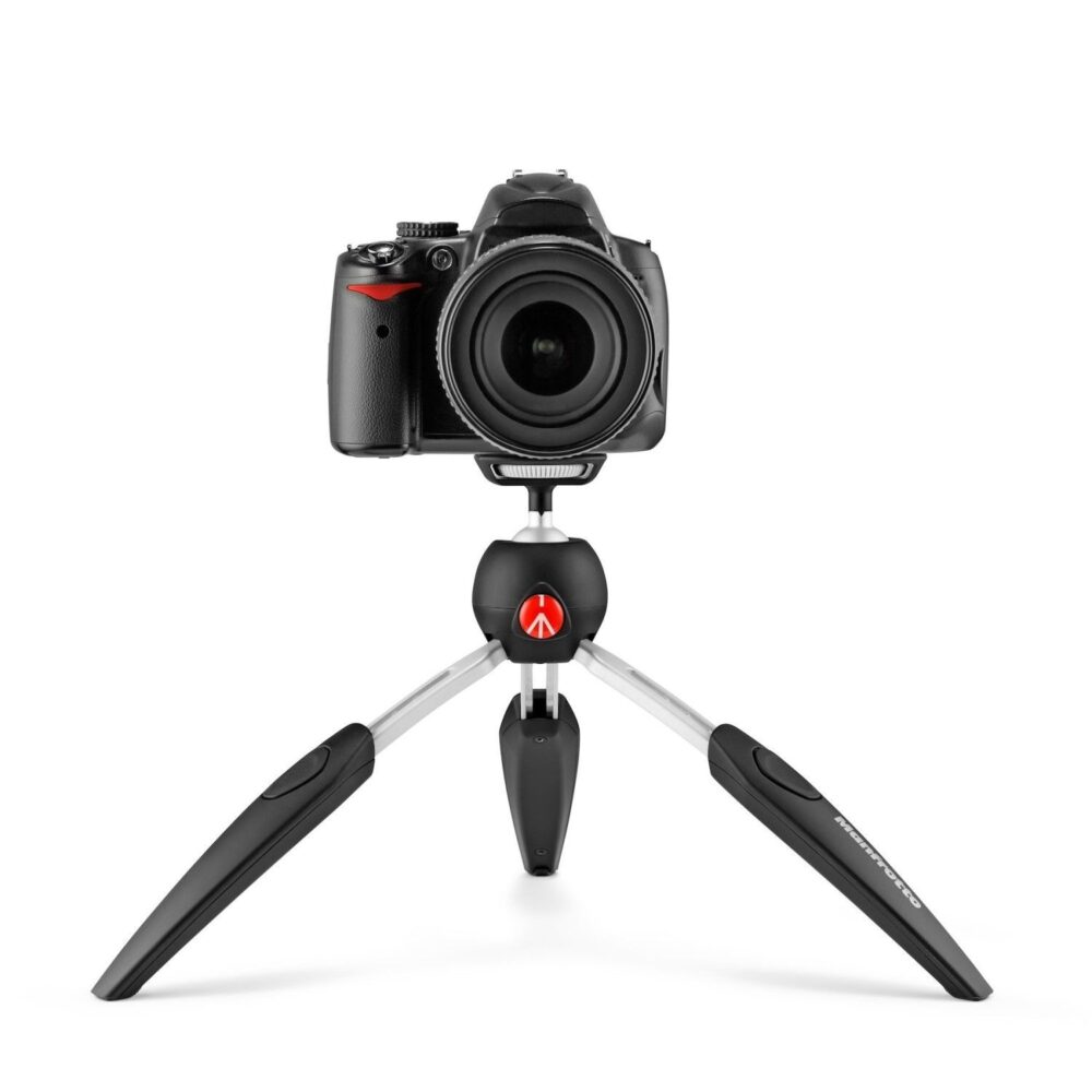 Manfrotto PIXI EVO MTPIXIEVO-BK – black two-section mini tripod