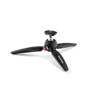 Manfrotto PIXI EVO MTPIXIEVO-BK – black two-section mini tripod