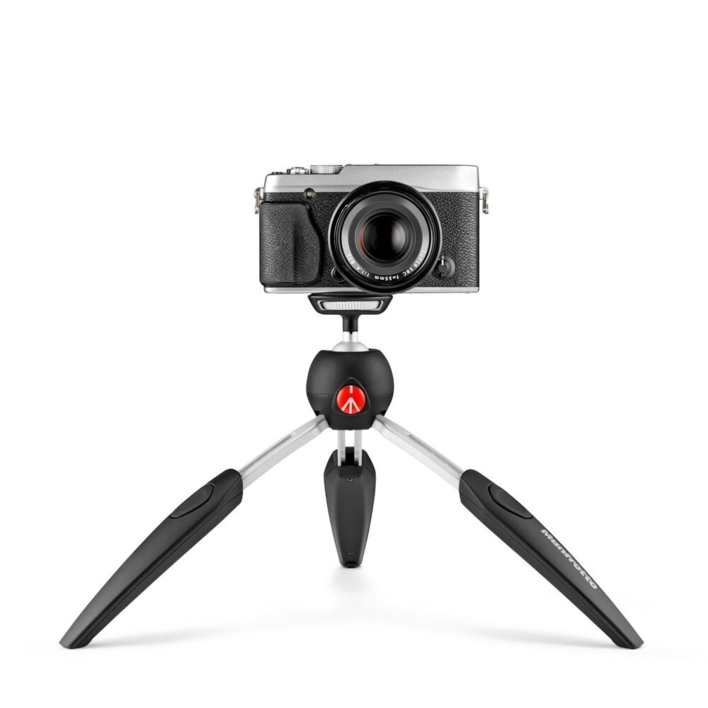 Manfrotto PIXI EVO MTPIXIEVO-BK – black two-section mini tripod