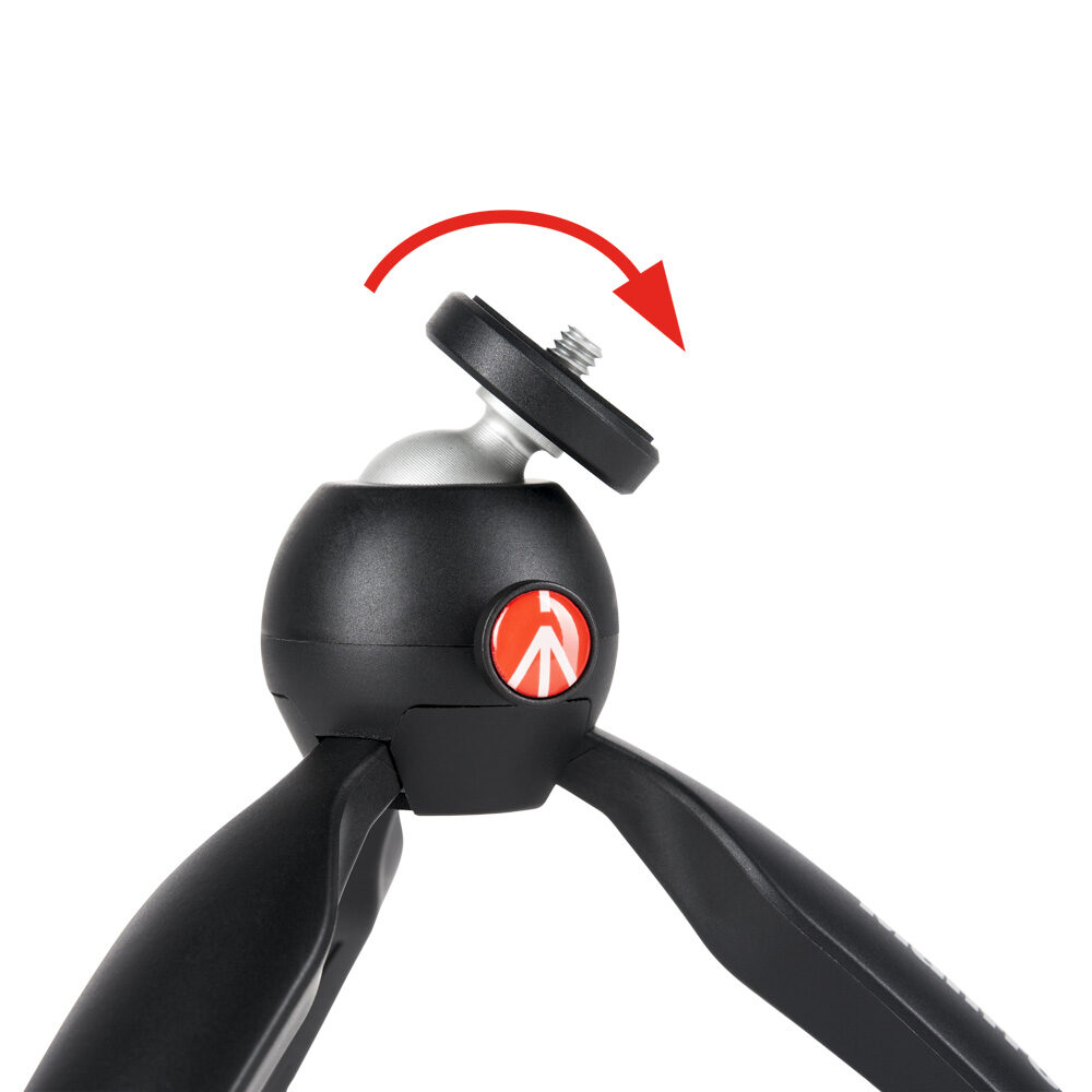 Manfrotto PIXI MII MTPIXIMII-B – Black Mini Tripod