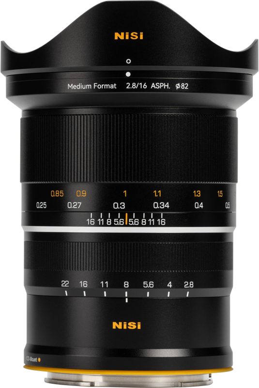 NISI Lens 16mm F2.8 Asph XCD Mount