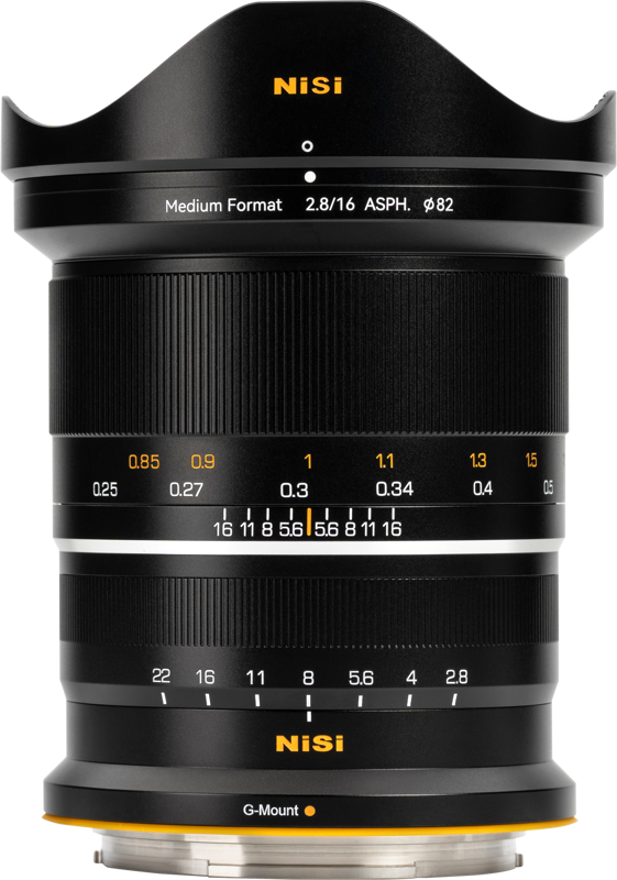 NISI Lens 16mm F2.8 Asph GFX Mount