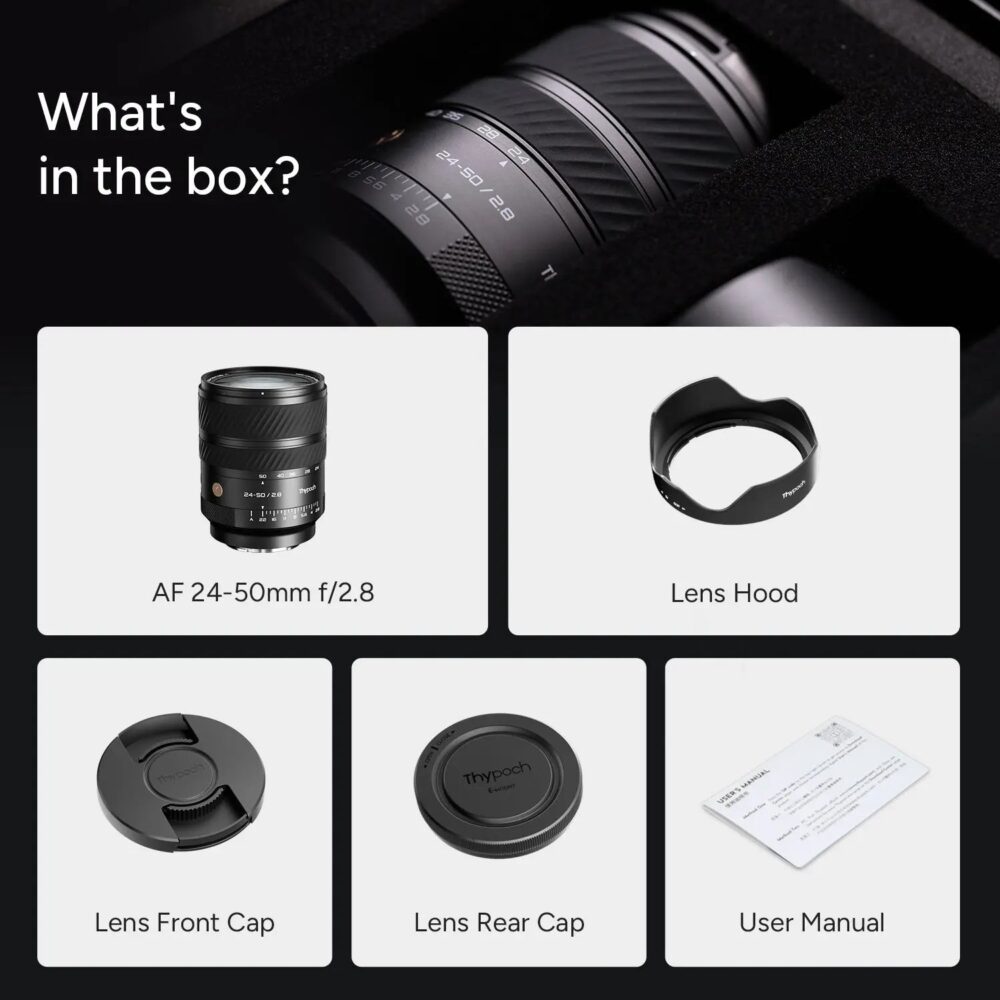 THYPOCH Voyager 24–50mm f/2.8 AF for Sony E
