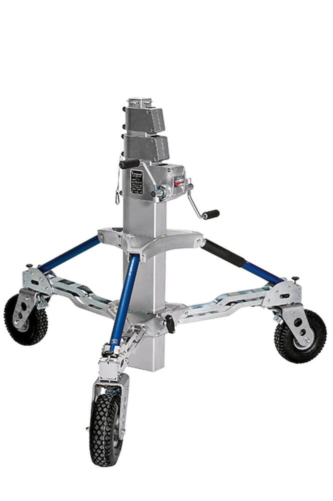 Avenger Long John Silver Junior Stand with foam-filled casters