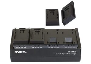 SWIT LC-D421 4-channel charger