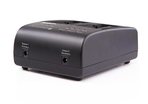 SWIT S-3602D | 2x2A DV charger compatible to Panasonic VBD/VBR/CGA series