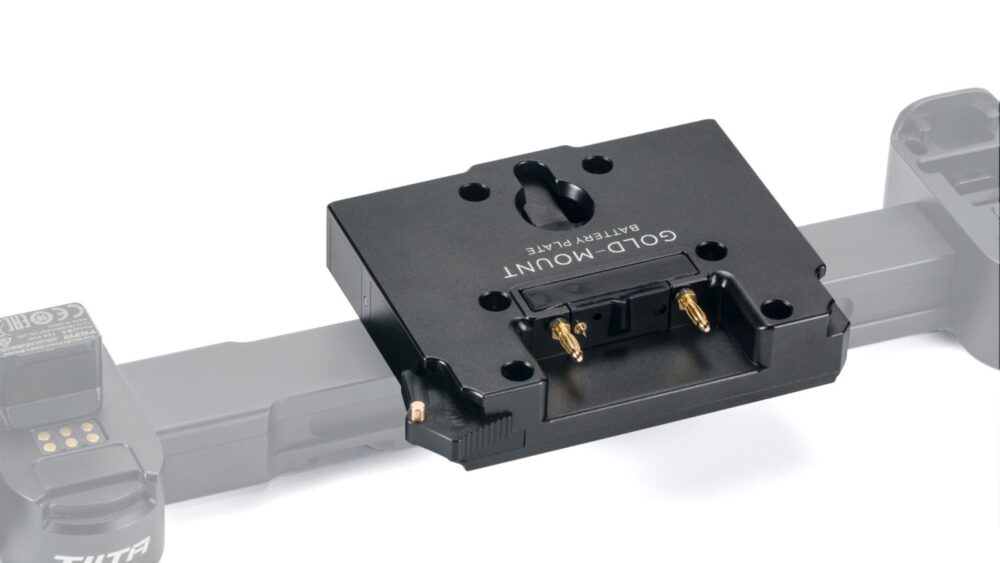 TILTA Gold Mount Battery Plate for Dual Handle Power Supply Bracket