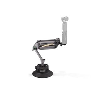 Tilta Hydra Alien Mini Electronic Suction Cup (6″) Kit - Titanium Gray(with Internal Batteries)