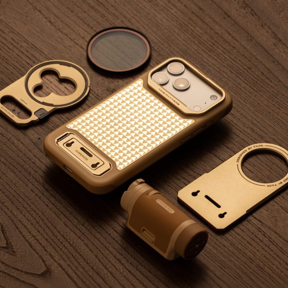 Tilta Khronos Lite x On the Roam iPhone 17 Pro Max Creator Kit - Gold