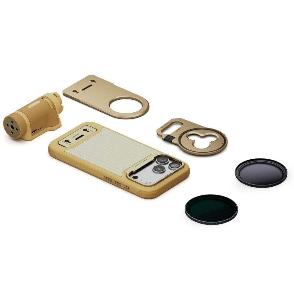 Tilta Khronos Lite x On the Roam iPhone 17 Pro Max Creator Kit - Gold