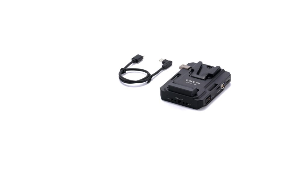 Tilta Mini PD V Mount Battery Plate V2 Power Cable Kit - Black