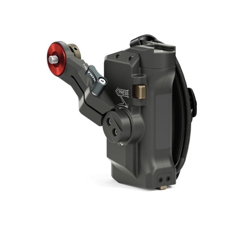 Tiltaing Left Side Advanced Power Handle with Run/Stop Type V (F570 Battery)- Tilta Gray
