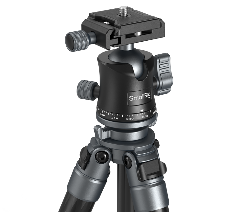 SMALLRIG 6598 Ultra-Light Travel Photography Carbon Fiber Tripod