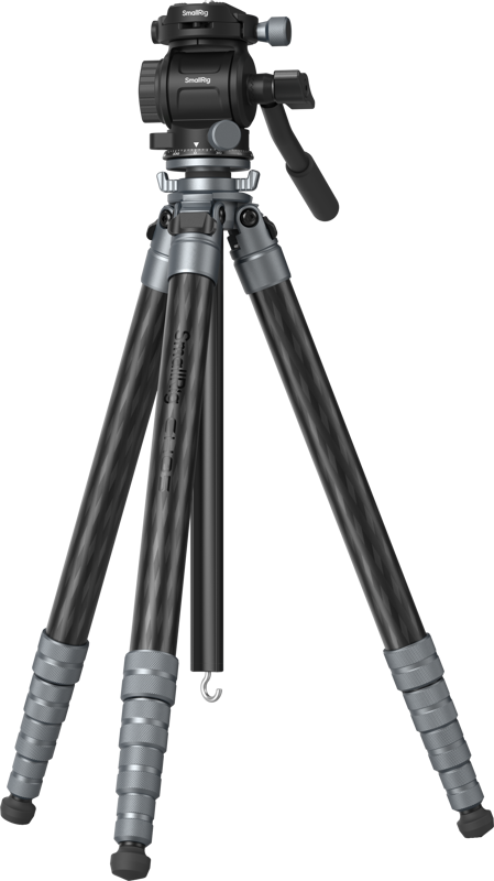 SMALLRIG 6599 Ultra-Light Travel Video Carbon Fiber Tripod
