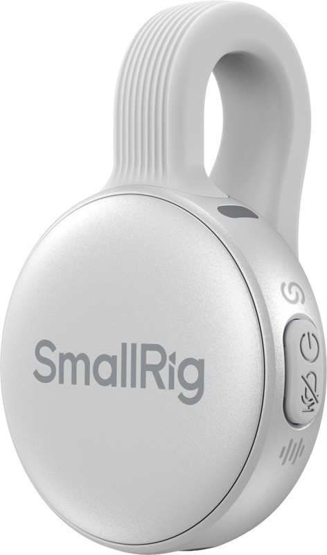 SMALLRIG 5719 S70-C1 Wireless Microphone with USB-C Adapter for Phones White