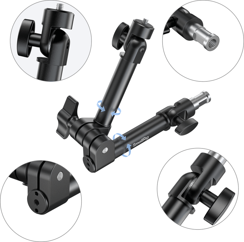 SMALLRIG 6324 12" Rosette Magic Arm Support