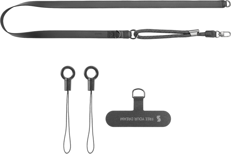 SMALLRIG 6732 BS-S1 2-in-1 Shoulder Strap Black