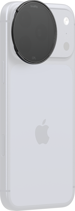 SMALLRIG 6733 Clip-On CPL Filter for iPhone 18 Pro / 18 Pro Max