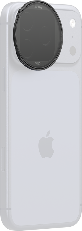 SMALLRIG 6877 Clip-On VND Filter for iPhone 18 Pro / 18 Pro Max