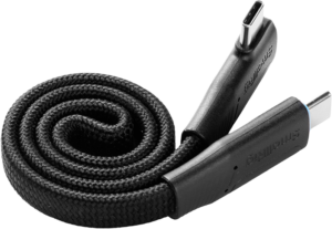 SMALLRIG 5614 USB-C Self-Coiling Data Cable (USB 3.2 Gen2x2 & 35cm, 240W)