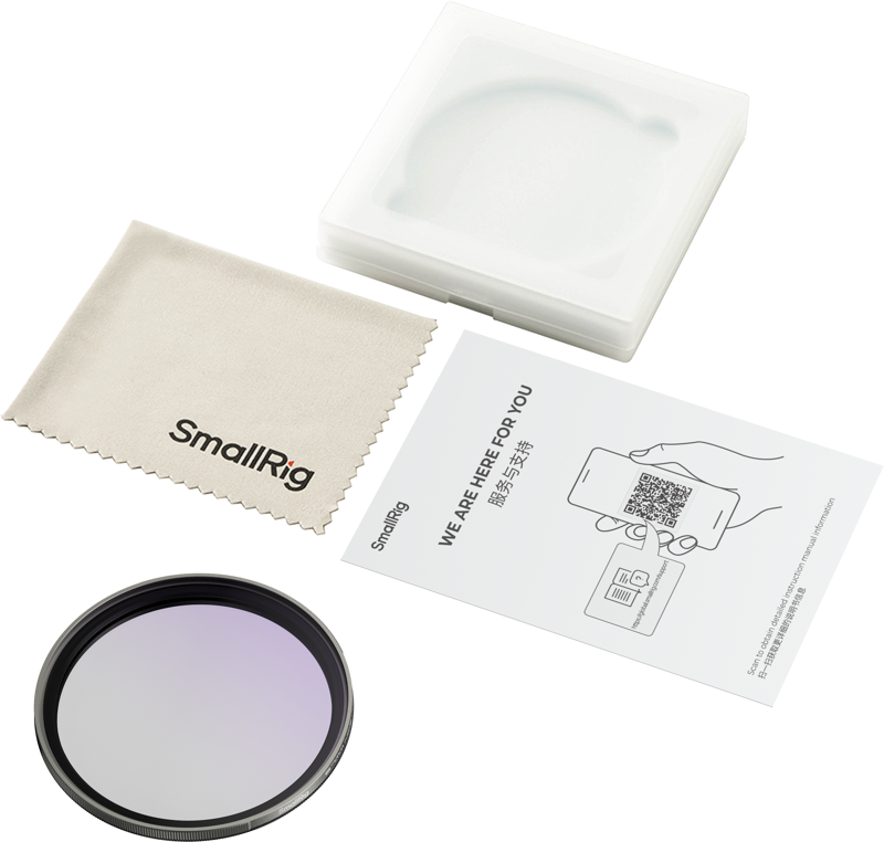 SMALLRIG 6896 67mm Hybrid VND Filter (1-5 Stop)