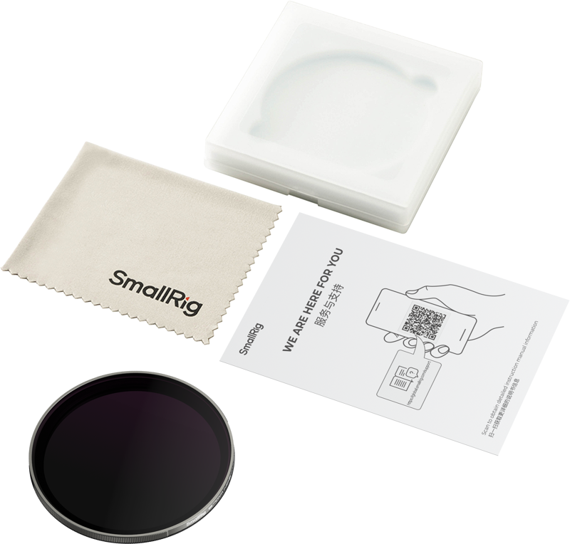 SMALLRIG 6897 67mm Hybrid VND Filter (6-9 Stop)