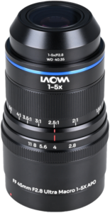 LAOWA Aksen 45mm f/2.8 1-5X Ultra Macro APO Canon EF