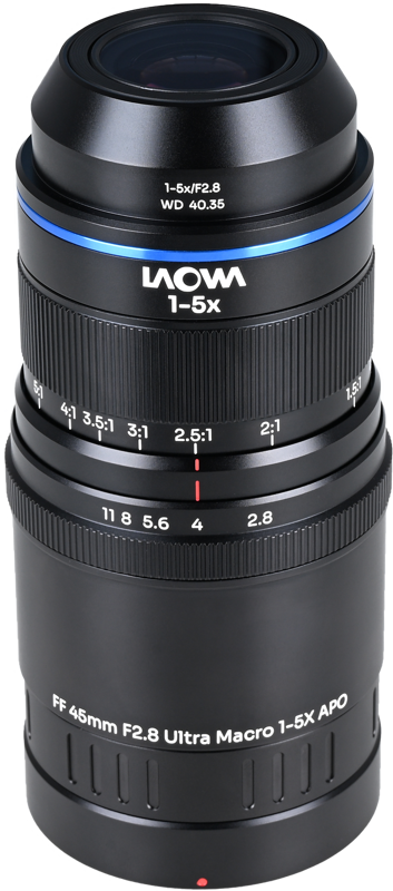 LAOWA Aksen 45mm f/2.8 1-5X Ultra Macro APO Nikon Z
