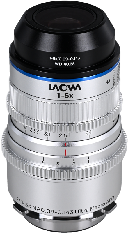 LAOWA Aksen 45mm f/2.8 1-5X Ultra Macro APO Cine Arri PL