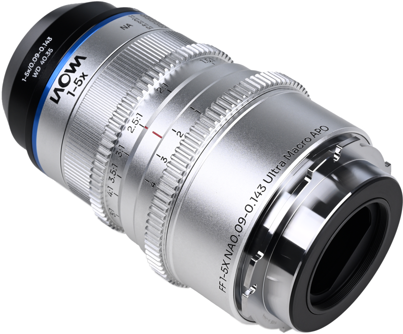 LAOWA Aksen 45mm f/2.8 1-5X Ultra Macro APO Cine Arri PL