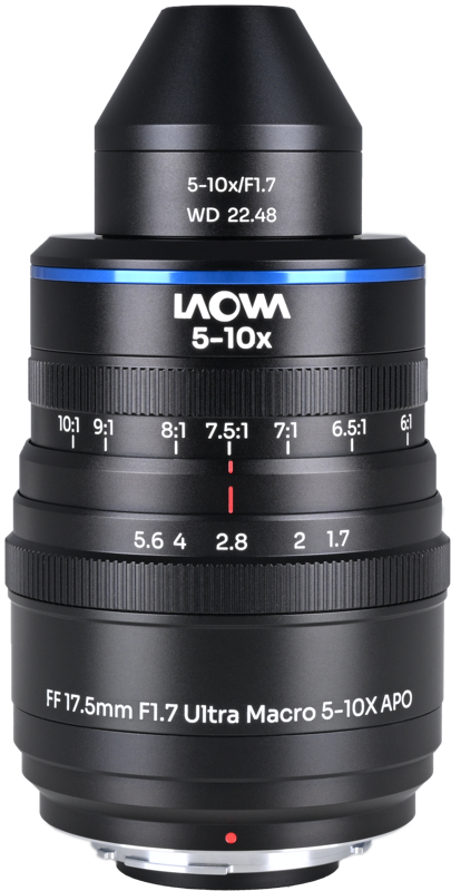 LAOWA Aksen 17.5mm f/1.7 5-10X Ultra Macro APO Nikon F