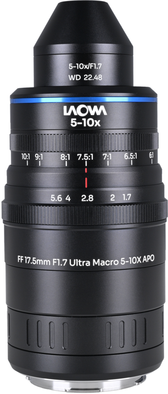 LAOWA Aksen 17.5mm f/1.7 5-10X Ultra Macro APO L-Mount