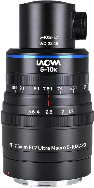 LAOWA Aksen 17.5mm f/1.7 5-10X Ultra Macro APO (Coaxial Illumination Version) Canon EF