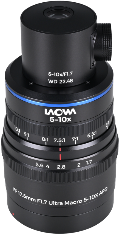 LAOWA Aksen 17.5mm f/1.7 5-10X Ultra Macro APO (Coaxial Illumination Version) Canon EF