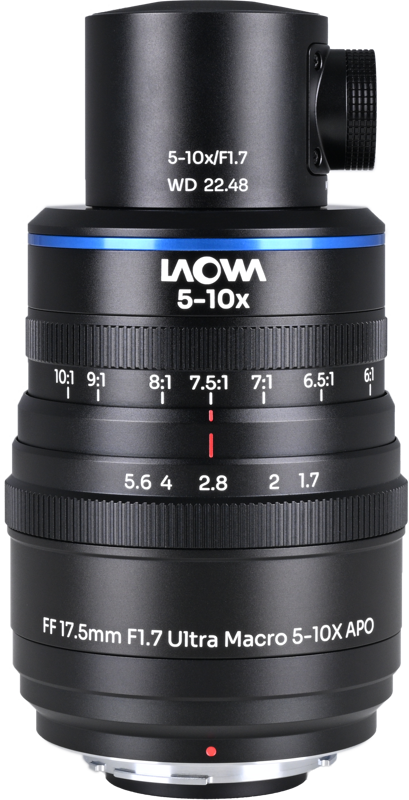 LAOWA Aksen 17.5mm f/1.7 5-10X Ultra Macro APO (Coaxial Illumination Version) Nikon F